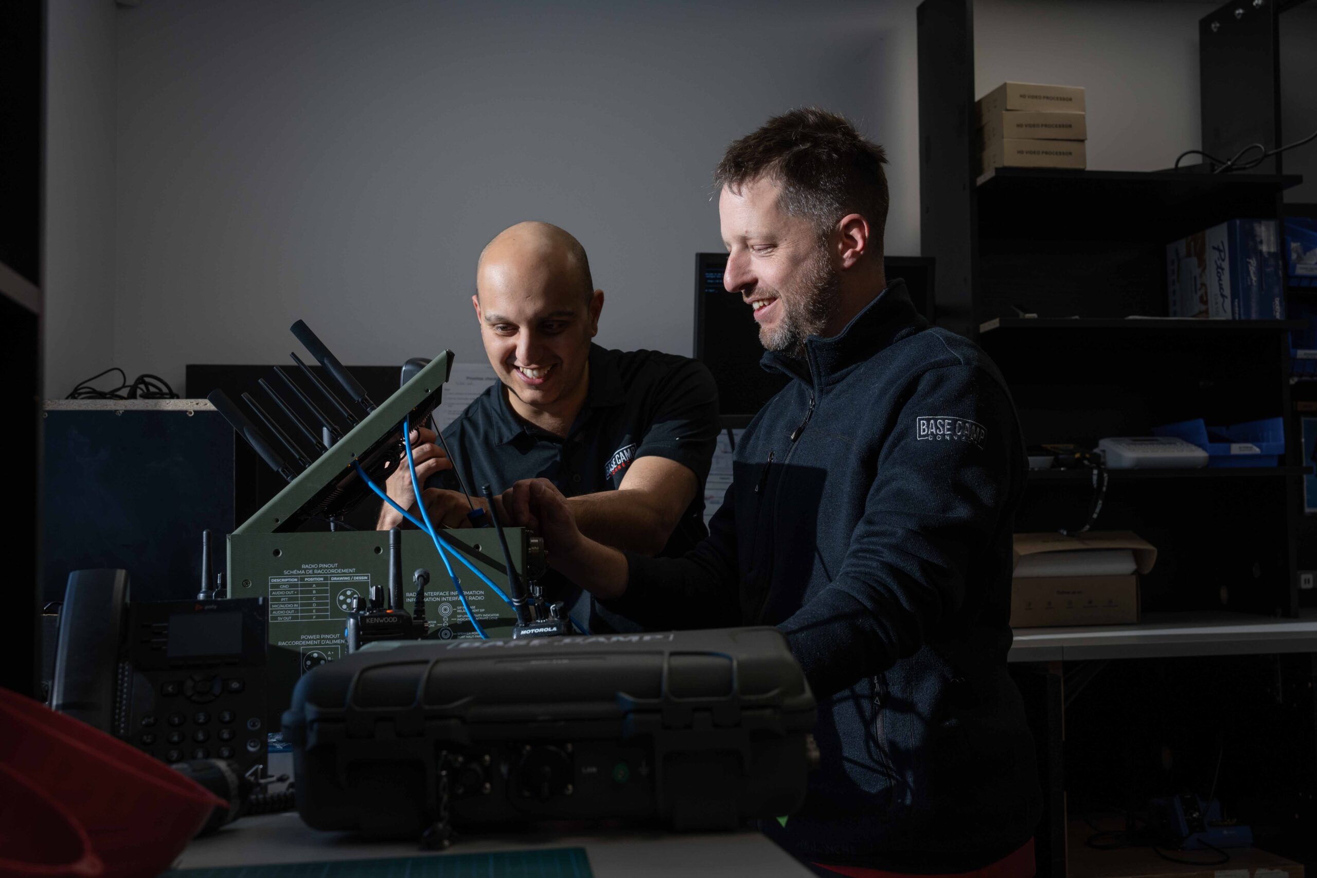 Simon, aryan, Lab, atelier, produits BCC, Base Camp Connect