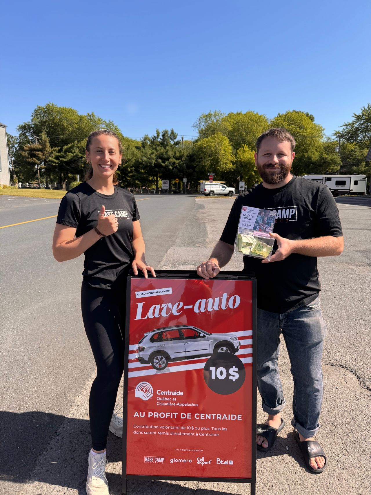 Lave-Auto Centraide, Lévis, bureau, BCC